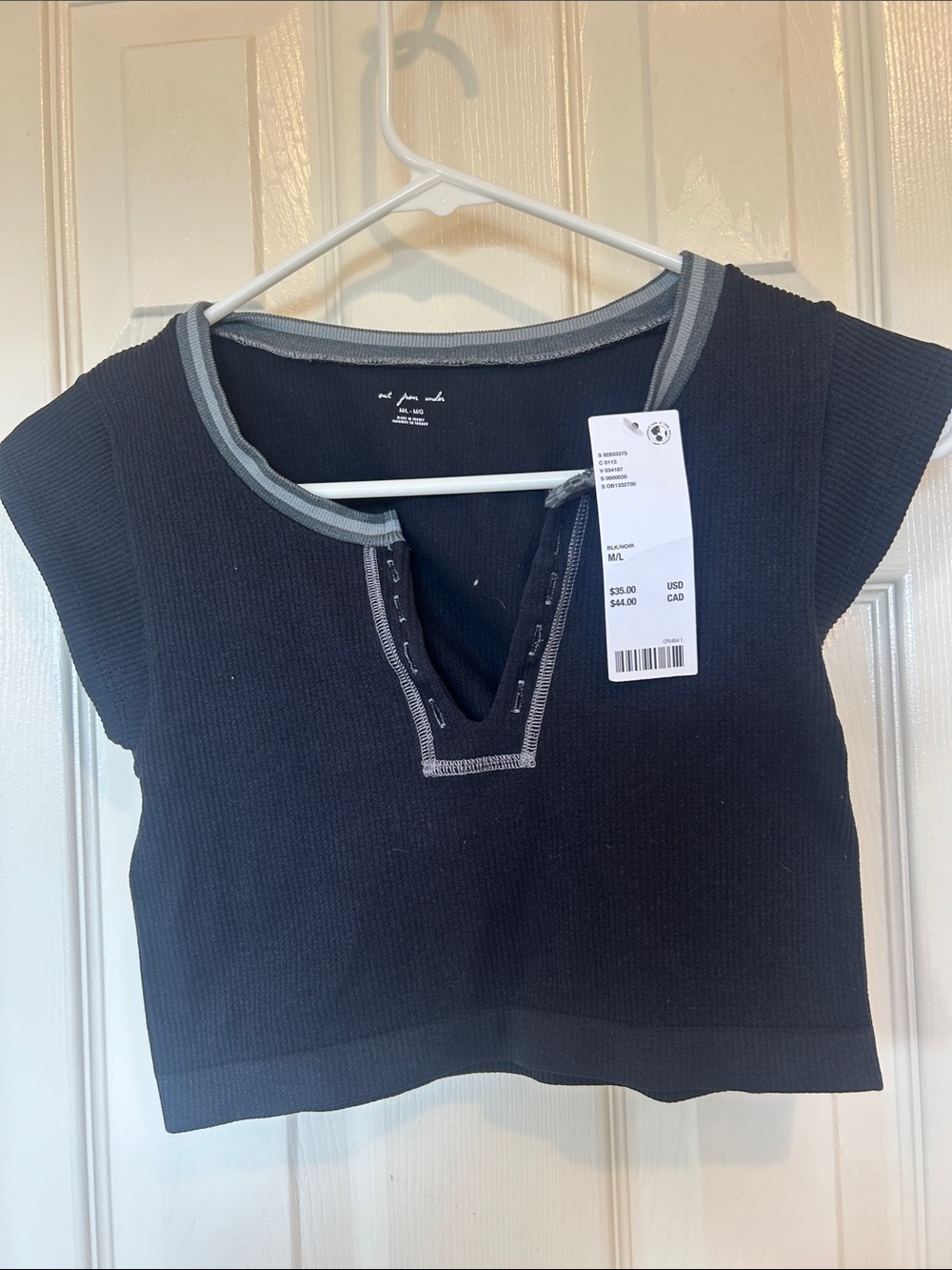 Urban outfitters Ribbed Knit crop Top